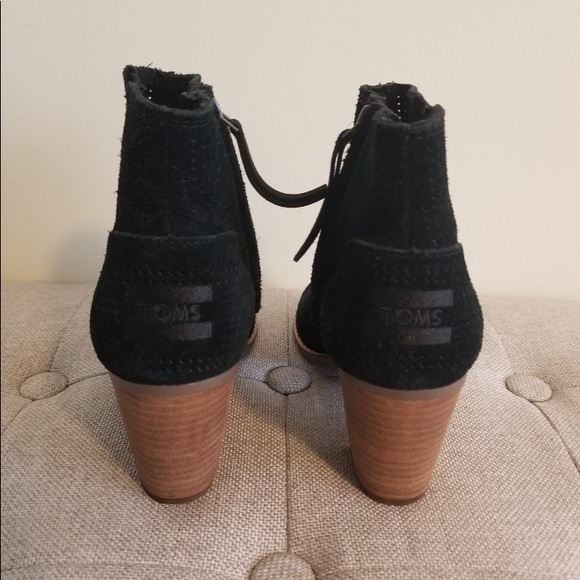 Tom’s Peep Toe Booties - Picture 4 of 6